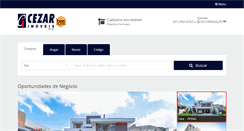 Desktop Screenshot of cezarimoveis.com.br